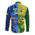 Australia And India Cricket Long Sleeve Button Shirt 2023 World Cup Final Together - Wonder Print Shop