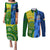 Custom Australia And India Cricket Couples Matching Puletasi Dress and Long Sleeve Button Shirt 2023 World Cup Final Together - Wonder Print Shop