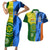 Custom Australia And India Cricket Couples Matching Short Sleeve Bodycon Dress and Hawaiian Shirt 2023 World Cup Final Together - Wonder Print Shop