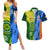 Custom Australia And India Cricket Couples Matching Summer Maxi Dress and Hawaiian Shirt 2023 World Cup Final Together - Wonder Print Shop