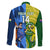 Custom Australia And India Cricket Family Matching Long Sleeve Bodycon Dress and Hawaiian Shirt 2023 World Cup Final Together - Wonder Print Shop