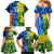 Custom Australia And India Cricket Family Matching Mermaid Dress and Hawaiian Shirt 2023 World Cup Final Together - Wonder Print Shop