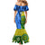 Custom Australia And India Cricket Family Matching Mermaid Dress and Hawaiian Shirt 2023 World Cup Final Together - Wonder Print Shop