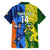 Custom Australia And India Cricket Family Matching Short Sleeve Bodycon Dress and Hawaiian Shirt 2023 World Cup Final Together - Wonder Print Shop