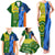 Custom Australia And India Cricket Family Matching Tank Maxi Dress and Hawaiian Shirt 2023 World Cup Final Together - Wonder Print Shop