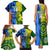 Custom Australia And India Cricket Family Matching Tank Maxi Dress and Hawaiian Shirt 2023 World Cup Final Together - Wonder Print Shop