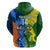 Custom Australia And India Cricket Hoodie 2023 World Cup Final Together - Wonder Print Shop