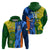 Custom Australia And India Cricket Hoodie 2023 World Cup Final Together - Wonder Print Shop