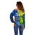 Custom Australia And India Cricket Off Shoulder Sweater 2023 World Cup Final Together - Wonder Print Shop