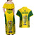 Australia Cricket Couples Matching Off Shoulder Maxi Dress and Hawaiian Shirt World Cup Go Champions 2023 Indigenous - Wonder Print Shop