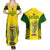 Australia Cricket Couples Matching Summer Maxi Dress and Hawaiian Shirt World Cup Go Champions 2023 Indigenous - Wonder Print Shop