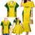 Australia Cricket Family Matching Mermaid Dress and Hawaiian Shirt World Cup Go Champions 2023 Indigenous - Wonder Print Shop