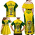 Australia Cricket Family Matching Off Shoulder Maxi Dress and Hawaiian Shirt World Cup Go Champions 2023 Indigenous - Wonder Print Shop