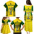 Australia Cricket Family Matching Puletasi Dress and Hawaiian Shirt World Cup Go Champions 2023 Indigenous - Wonder Print Shop