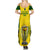 Australia Cricket Family Matching Summer Maxi Dress and Hawaiian Shirt World Cup Go Champions 2023 Indigenous - Wonder Print Shop