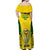 Australia Cricket Off Shoulder Maxi Dress World Cup Go Champions 2023 Indigenous - Wonder Print Shop