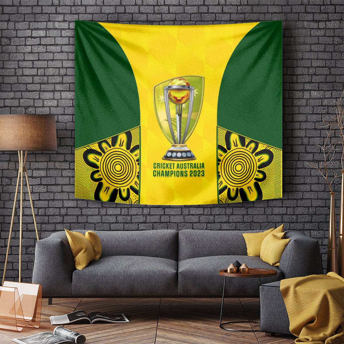 australia-cricket-tapestry-world-cup-go-champions-2023-indigenous