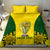 Custom Australia Cricket Bedding Set World Cup Go Champions 2023 Indigenous - Wonder Print Shop