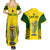 Custom Australia Cricket Couples Matching Summer Maxi Dress and Hawaiian Shirt World Cup Go Champions 2023 Indigenous - Wonder Print Shop