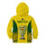 Custom Australia Cricket Kid Hoodie World Cup Go Champions 2023 Indigenous - Wonder Print Shop