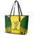 Custom Australia Cricket Leather Tote Bag World Cup Go Champions 2023 Indigenous - Wonder Print Shop