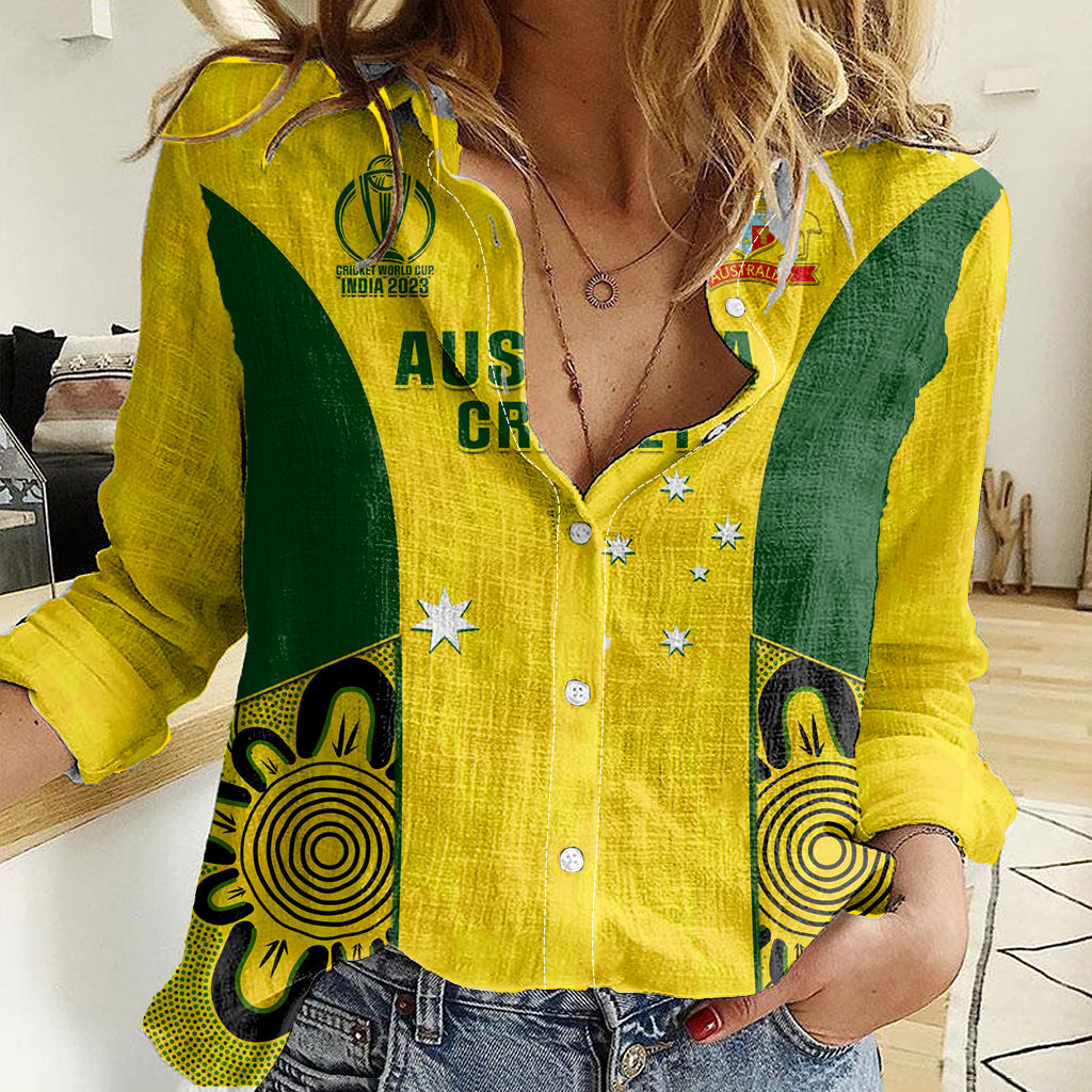 custom-australia-cricket-women-casual-shirt-world-cup-go-champions-2023-indigenous