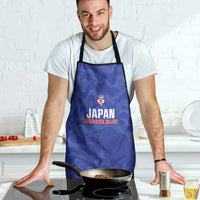 Japan Football Apron 2026 Come On Samurai Blue - Wonder Print Shop