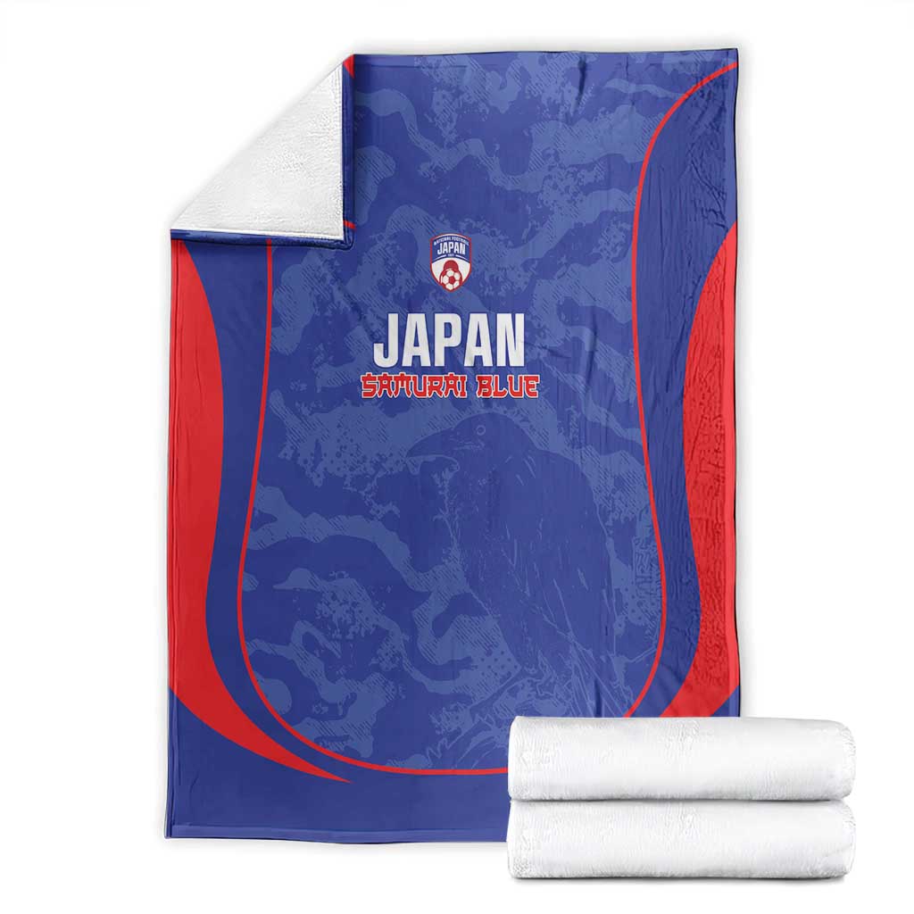 Japan Football Blanket 2026 Come On Samurai Blue - Wonder Print Shop
