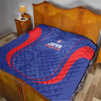 Japan Football Quilt 2026 Come On Samurai Blue - Wonder Print Shop