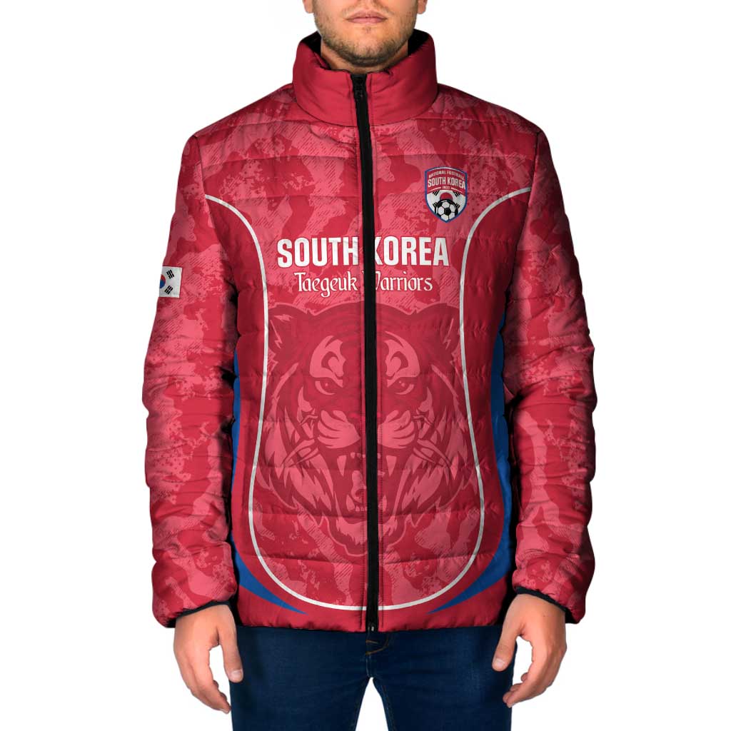 Custom South Korea Football Padded Jacket 2026 Come On Taegeuk Warriors - Wonder Print Shop
