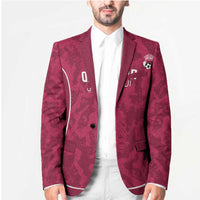 Custom Qatar Football Blazer 2026 Come On The Maroons - Wonder Print Shop