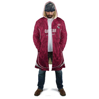 Custom Qatar Football Cloak 2026 Come On The Maroons - Wonder Print Shop