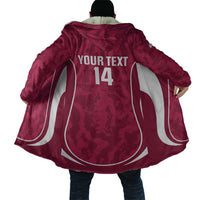 Custom Qatar Football Cloak 2026 Come On The Maroons - Wonder Print Shop