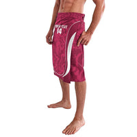 Custom Qatar Football Lavalava 2026 Come On The Maroons - Wonder Print Shop