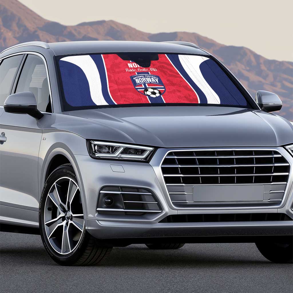 Norway Football Auto Sun Shade 2026 Come On Norge - Wonder Print Shop