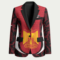 Custom Egypt Football Blazer 2026 Go Pharaohs Ancient Egyptian Pattern - Wonder Print Shop
