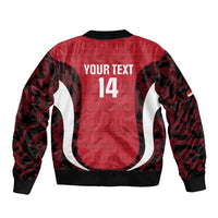 Custom Egypt Football Bomber Jacket 2026 Go Pharaohs Ancient Egyptian Pattern - Wonder Print Shop