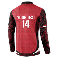 Custom Egypt Football Button Sweatshirt 2026 Go Pharaohs Ancient Egyptian Pattern