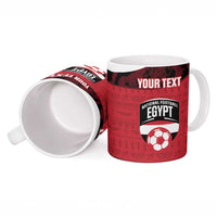 Custom Egypt Football Ceramic Mug 2026 Go Pharaohs Ancient Egyptian Pattern - Wonder Print Shop