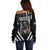 USA National K9 Veterans Day Off Shoulder Sweater Honoring Our Furring Heroes