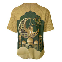 Eid al-Fitr Baseball Jersey Khair Mubarak Islamic Pattern