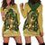 Eid al-Fitr Hoodie Dress Khair Mubarak Islamic Pattern