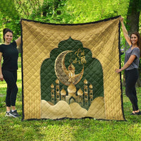 Eid al-Fitr Quilt Khair Mubarak Islamic Pattern