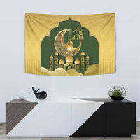 Eid al-Fitr Tapestry Khair Mubarak Islamic Pattern