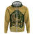 Eid al-Fitr Zip Hoodie Khair Mubarak Islamic Pattern