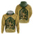 Eid al-Fitr Zip Hoodie Khair Mubarak Islamic Pattern