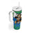 Personalised Sierra Leone Independence Day Tumbler With Handle Funny Chimpanzee With Drum