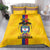 Custom Colombia Football Bedding Set Vamos Los Cafeteros