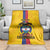 Custom Colombia Football Blanket Vamos Los Cafeteros