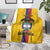 Custom Colombia Football Blanket Vamos Los Cafeteros